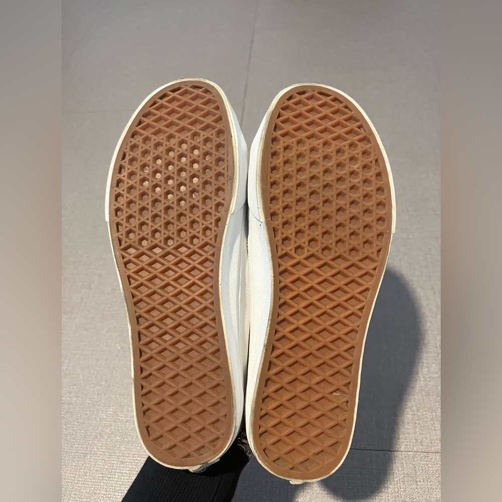Vans leather sneaker mules size 9 women’s 7.5 men’s - Picture 5 of 7